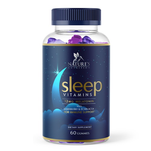Sleep Vitamins label