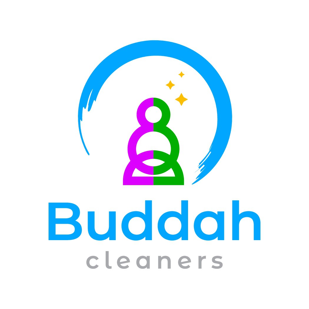 Buddah清洁工的标志——“正念清洁公司”