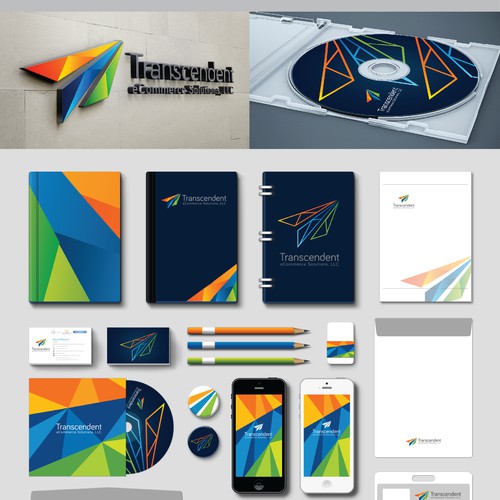 Transcendent logo design