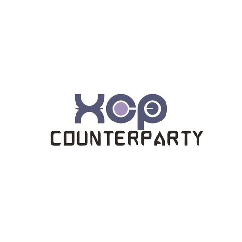 Counterparty logo design (financial instruments for Bitcoin)