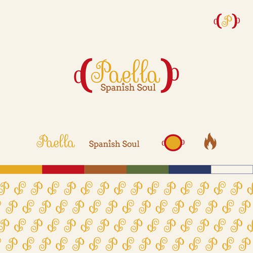 Logo Design — Paella | Spanish Soul Live Cooking Station