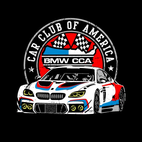 BMW Car Club of America Kid's T-Shirt