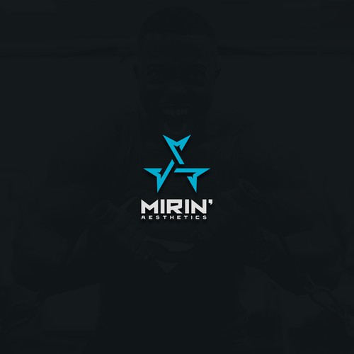 Dynamic logo for a new athletic fit clothing company