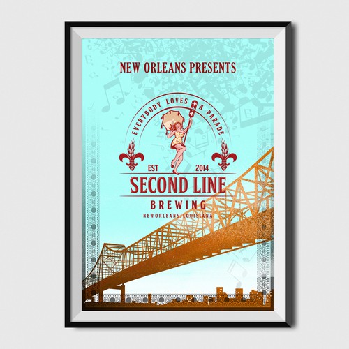 Second Line Brewing Poster