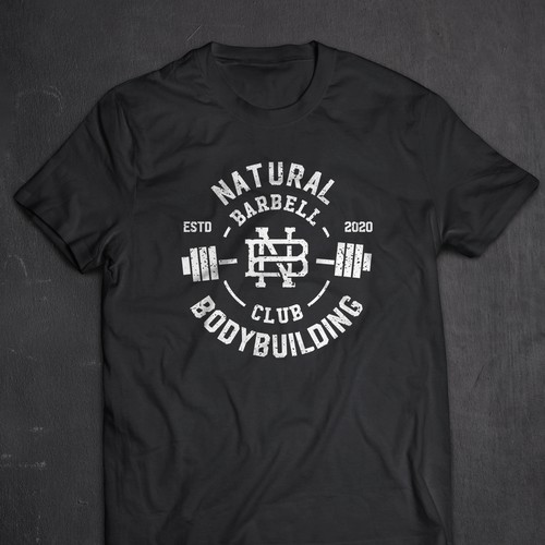 T-shirt for weightlifting club