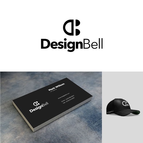 Minimal logo concept for Design Bell