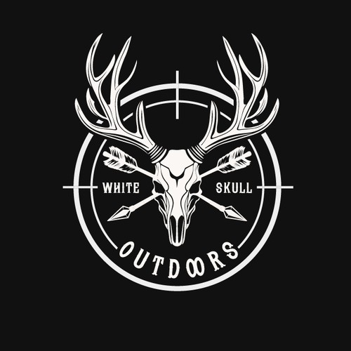 white skull outdoors