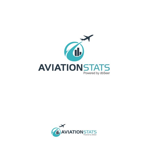 Aviation Stats logo design