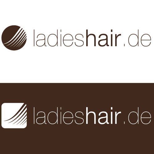 logo-entwurf für ladieshair.de