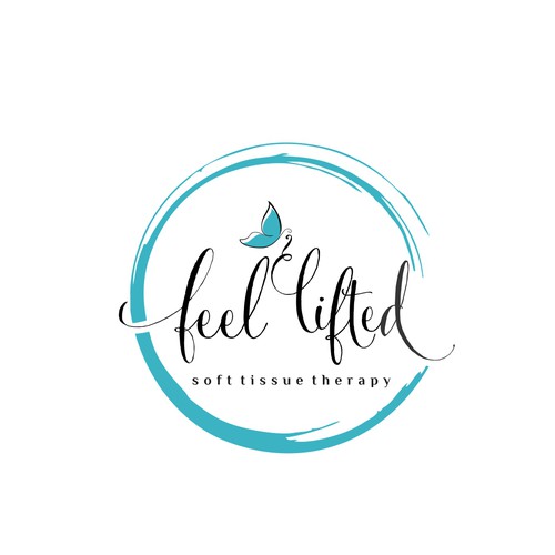 feel lifted logo design