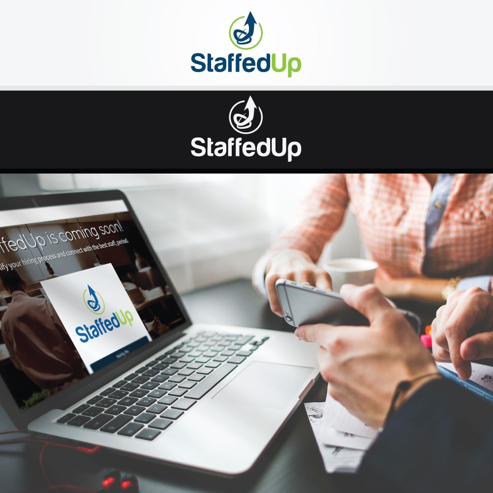 Staffed up logo