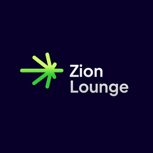 Modern logo for a cannabis dispensary