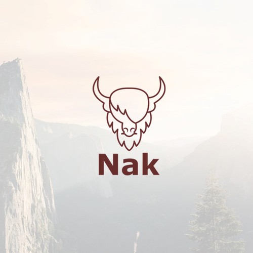 Yak animal logo