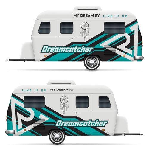 Decal for caravan model