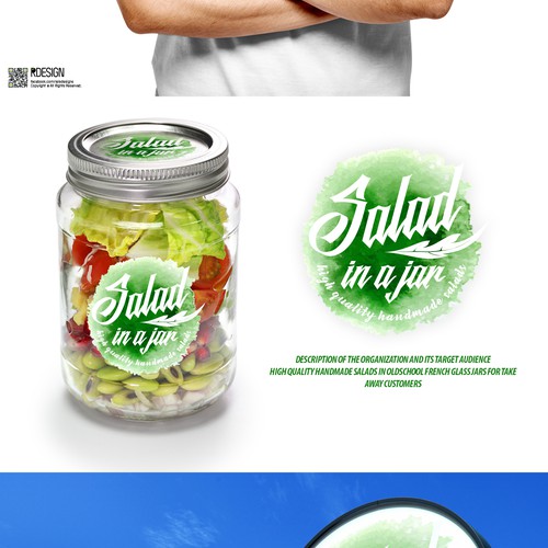 Salad in a jar