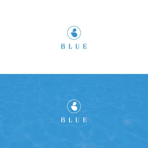 Logo for pool service