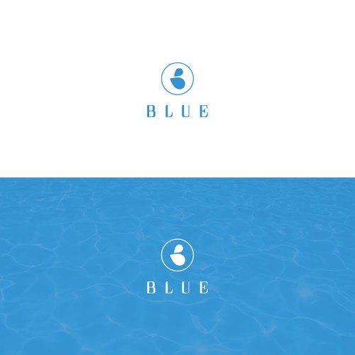 Logo for pool service