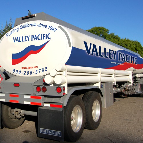 Brending truck for Valley Pacific