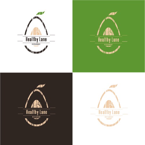 Create a captivating logo for a fresh healthy food and rustic restaurant