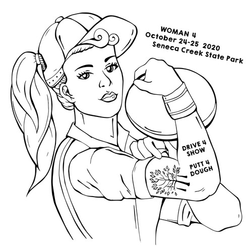 Rosie the Riveter design for Sport Tournament