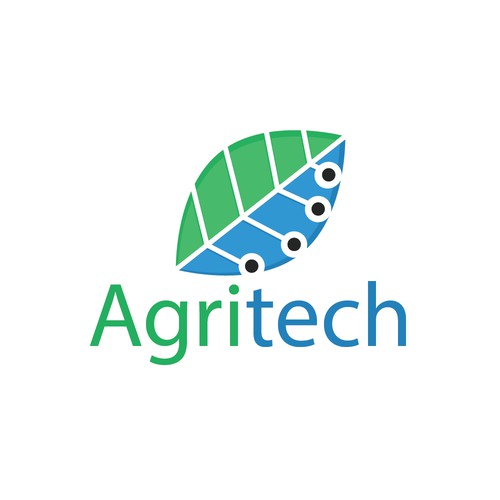 Logo design concept for agritech newzealand