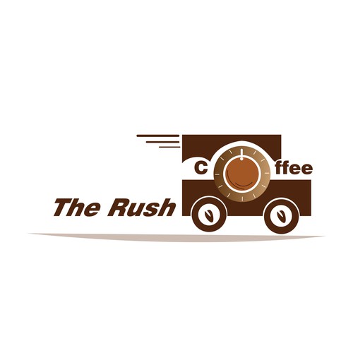 Logo concept for "mobile coffee truck"