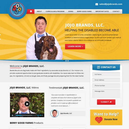 Jojo Brands Website