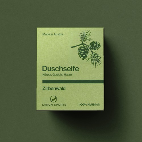 Duschseife Soap Packaging Design