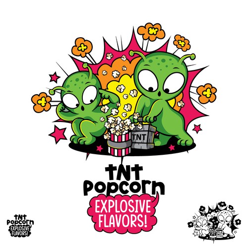 TNT Popcorn - "Explosive Flavors"