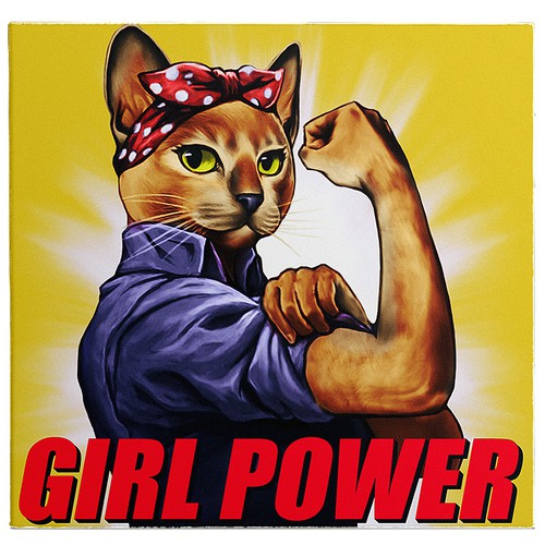 GIRL POWER NINJA KITTY ALBUM COVER