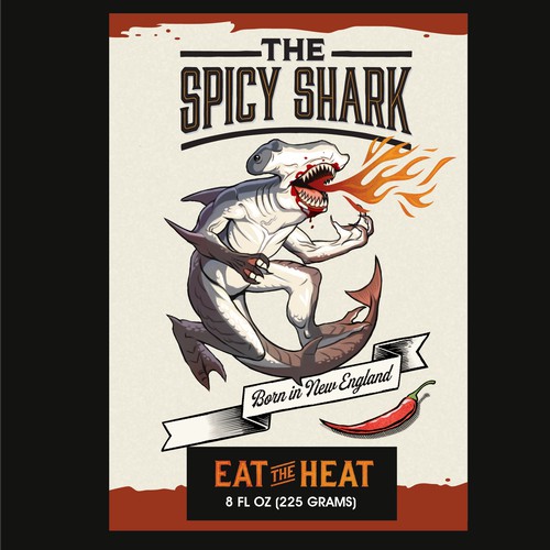 The Spacy Shark Label