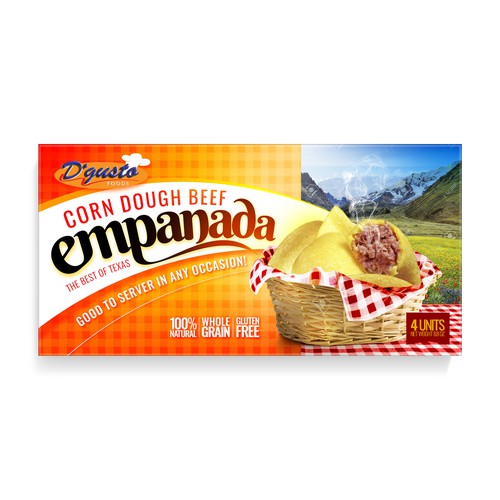 Empanada Packaging Design