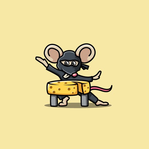 Badass Ninja Mouse