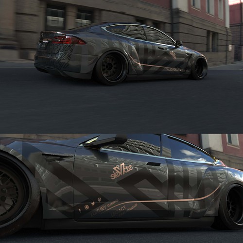 Car wrap - Elevate Customs