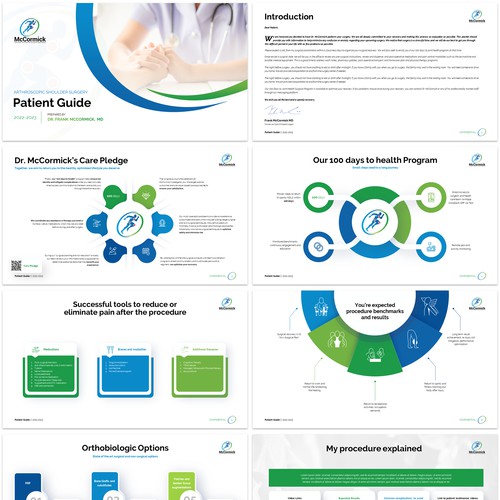 Informative and attractive design for Orthopedic Procedure