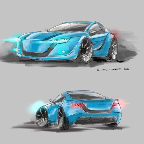 Electric car concept