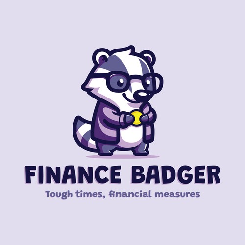 Finance Badge concept logo 