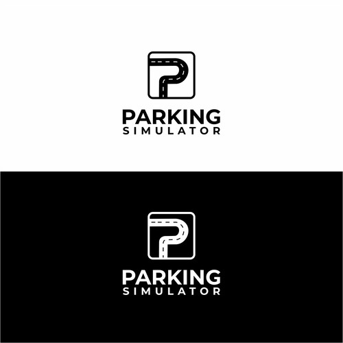 An iconic logo for Parking Simulator