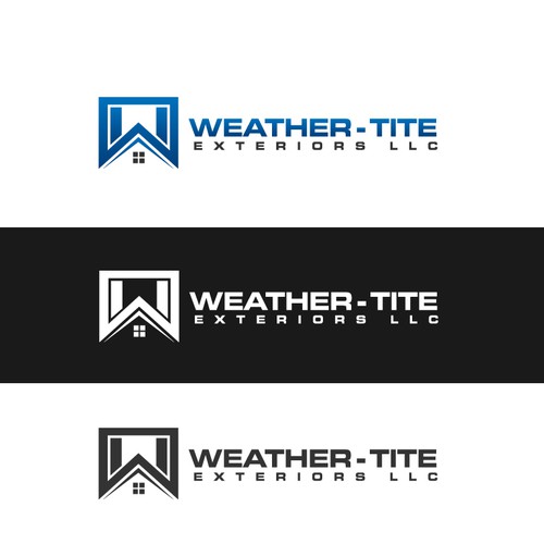 Roofing Company Logo Rebranding