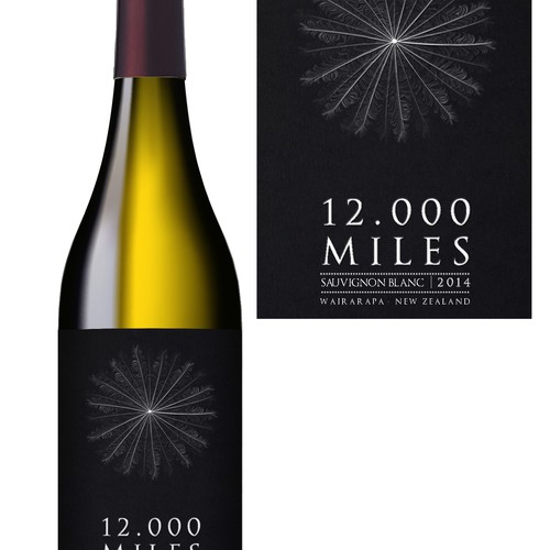 Update or complete rethink of 12,000 Miles wine label