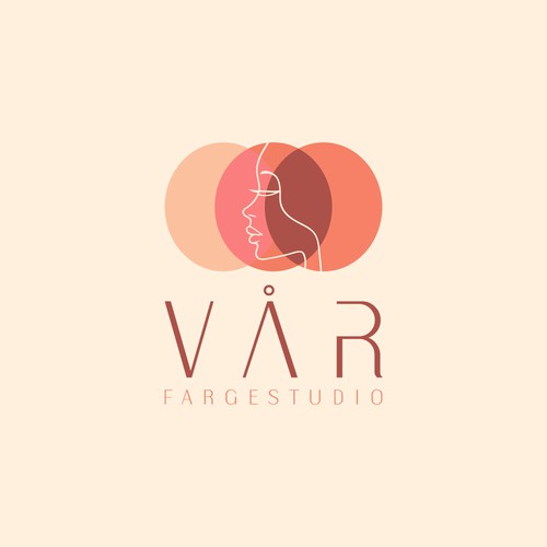 VAR, skin care beauty logo