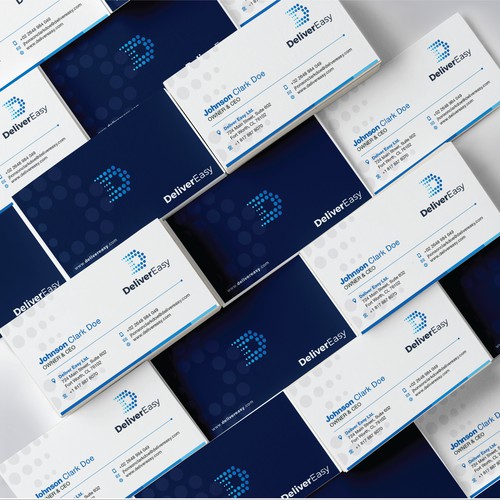 Logo & Business Card Design Proposal for DeliverEasy.