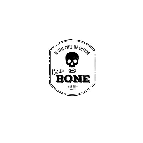 Logo concept for Cold Bone Brew