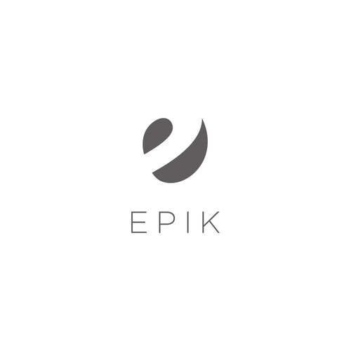 bold logo concept for epik