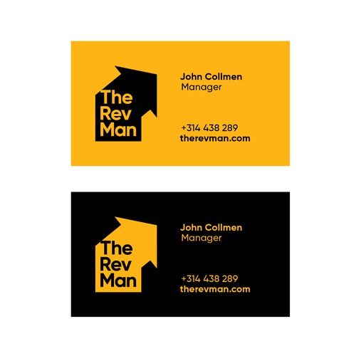 The Rev Man Business Card
