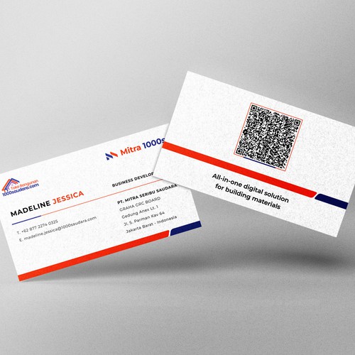Name Card "Toko Bangunan 1000saudara.com"