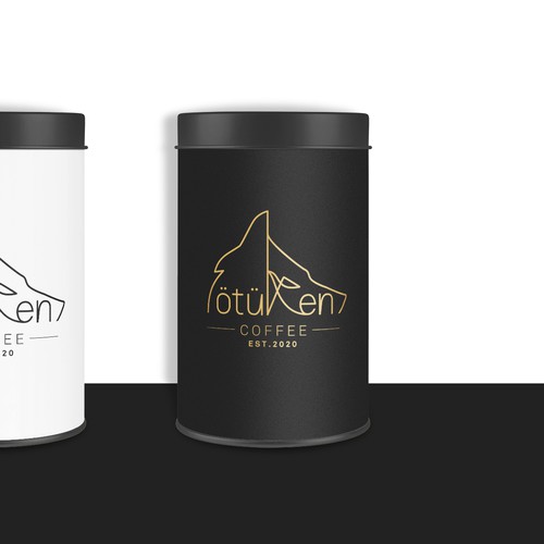 Elegant logo for coffee brand