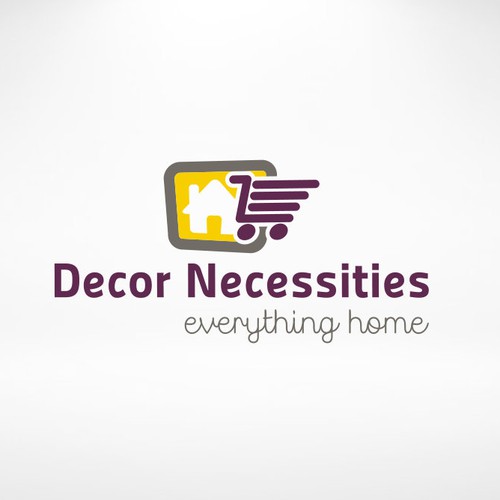 Logo design for a online home decor products store