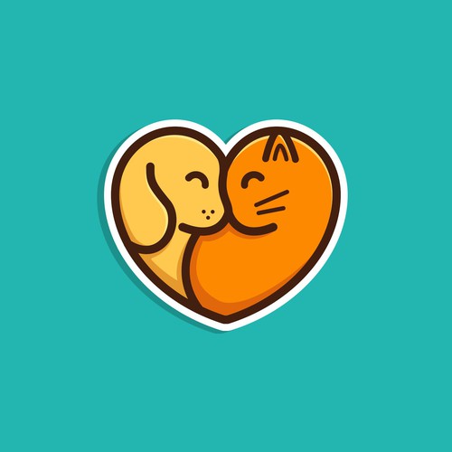 Dog & Cat Logo #2 (Unused Design)