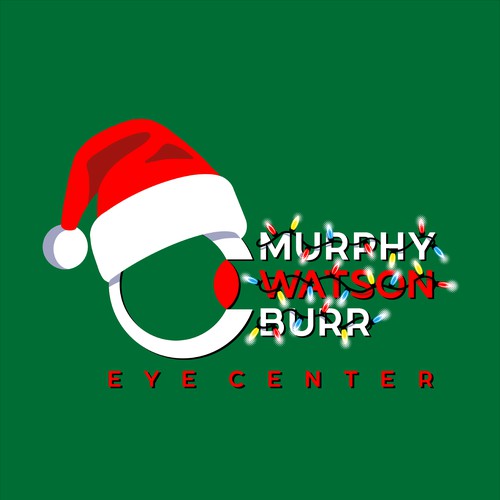 Christmas T-Shirt design for Murphy Watson Burr Eye Center